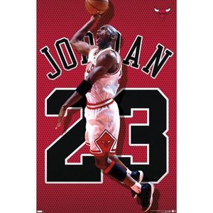 Michael Jordan - Jersey Wall Poster Home Deco